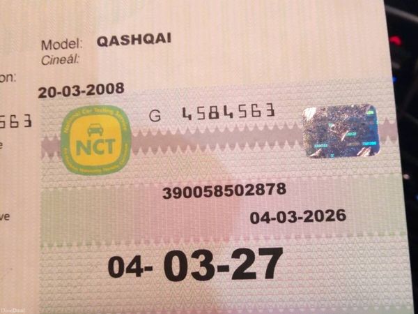 Nissan Qashqai Hatchback, Petrol, 2008, Black