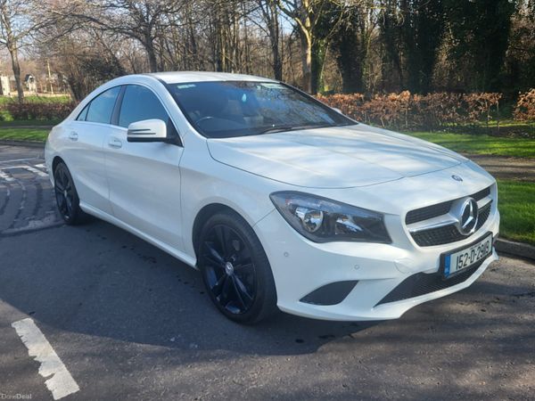 Mercedes-Benz CLA Coupe, Petrol, 2015, White