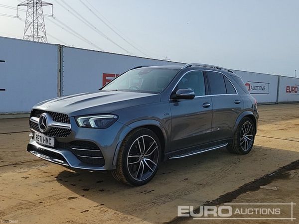 Mercedes-Benz GLE SUV, Diesel Hybrid, 2021, Grey