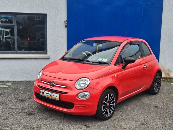Fiat 500 Hatchback, Petrol, 2018, Pink