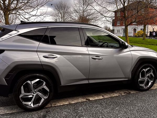 Hyundai Tucson SUV, Petrol Hybrid, 2024, Grey