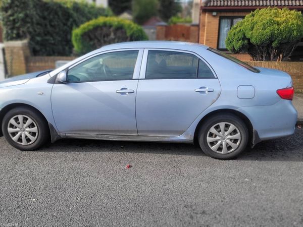 Toyota Corolla Saloon, Petrol, 2007, Blue