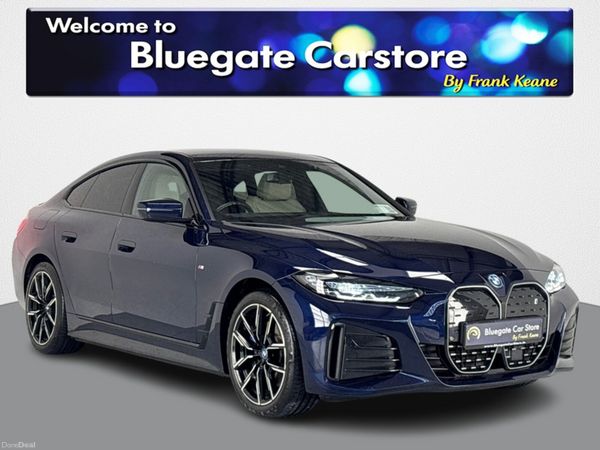 BMW i4 Saloon, Electric, 2023, Blue