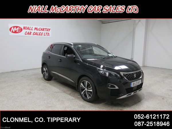 Peugeot 3008 MPV, Petrol, 2018, Black