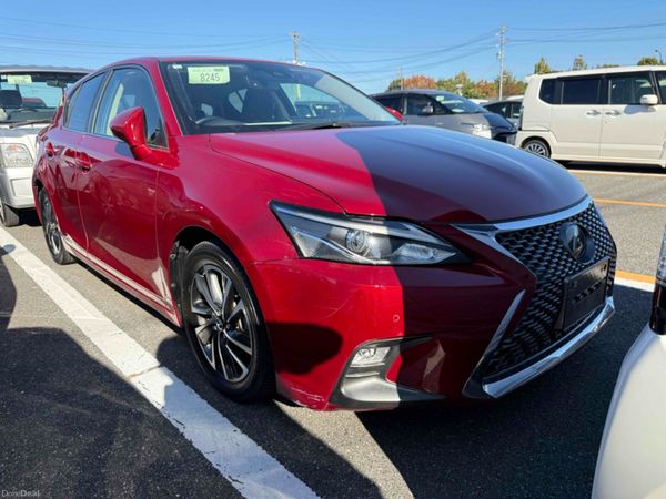 Lexus CT Hatchback, Petrol Hybrid, 2020, Red
