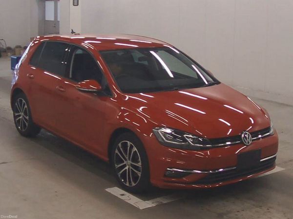Volkswagen Golf Hatchback, Diesel, 2020, Red