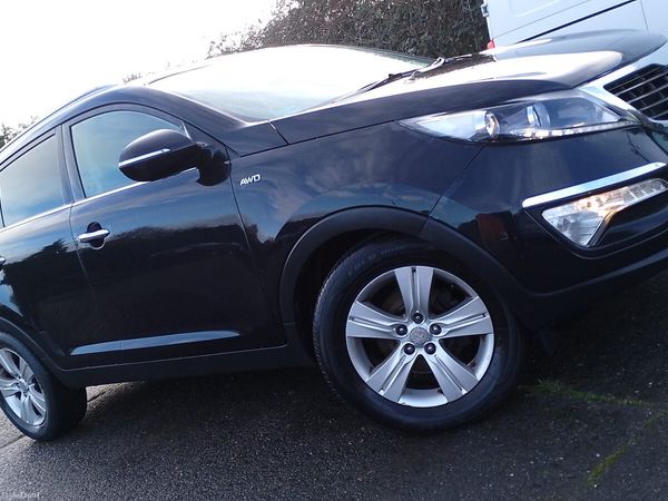 Kia Sportage SUV, Diesel, 2012, Black