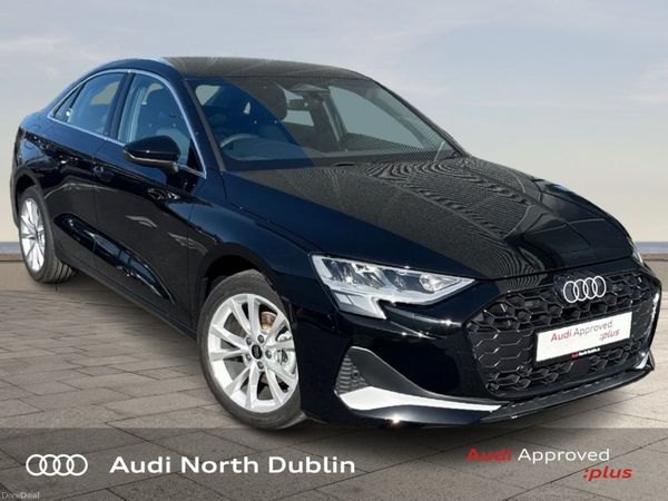 Audi A3 Saloon, Petrol, 2026, Black