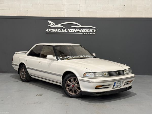 Toyota Mark II Saloon, Petrol, 1991, White