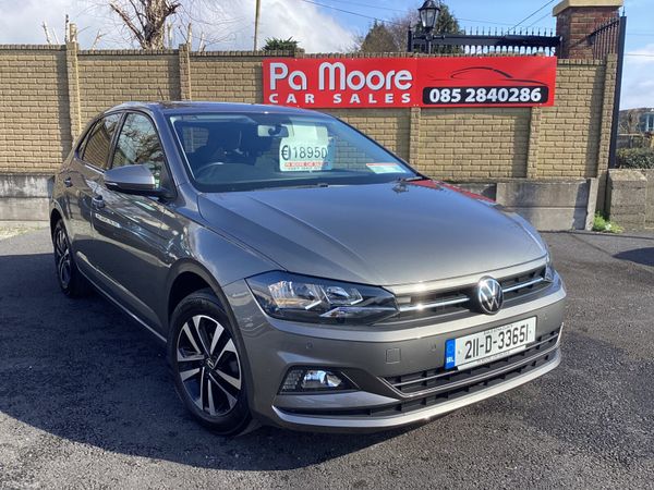 Volkswagen Polo Hatchback, Petrol, 2021, Grey