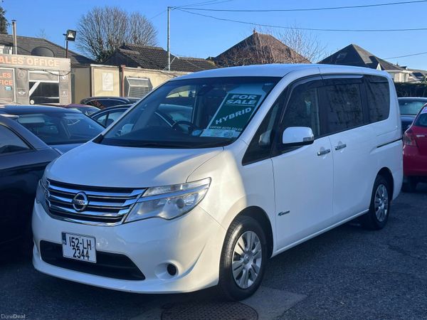 Nissan Serena MPV, Petrol Hybrid, 2015, White