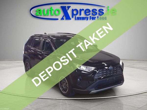 Toyota RAV4 SUV, Petrol Hybrid, 2020, Black