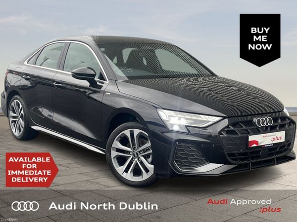 Audi A3 Saloon, Petrol, 2026, Black