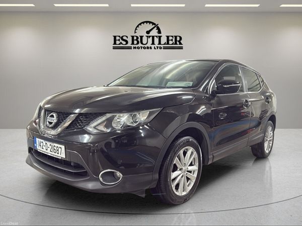 Nissan Qashqai SUV, Petrol, 2014, Black