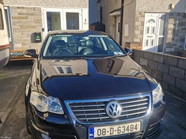 Volkswagen Passat Saloon, Diesel, 2008, Black