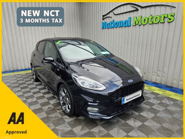 Ford Fiesta Hatchback, Petrol Hybrid, 2020, Black