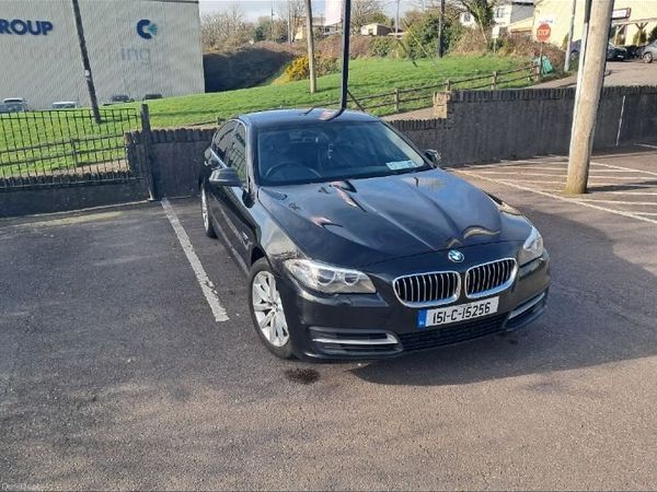 BMW 5-Series Saloon, Diesel, 2015, Black