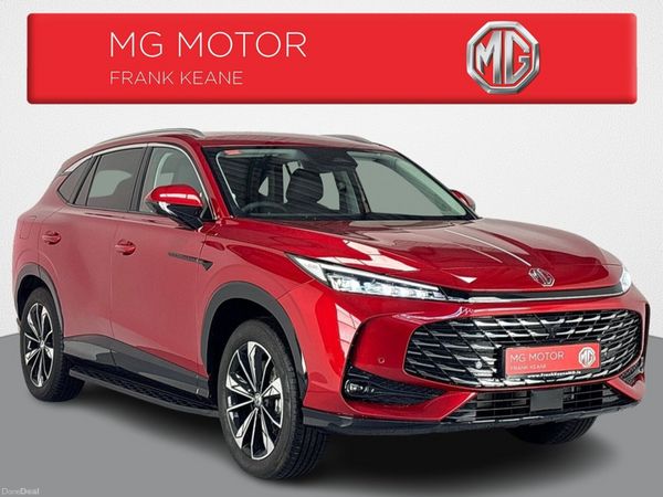 MG HS Hatchback, Petrol Hybrid, 2025, Red