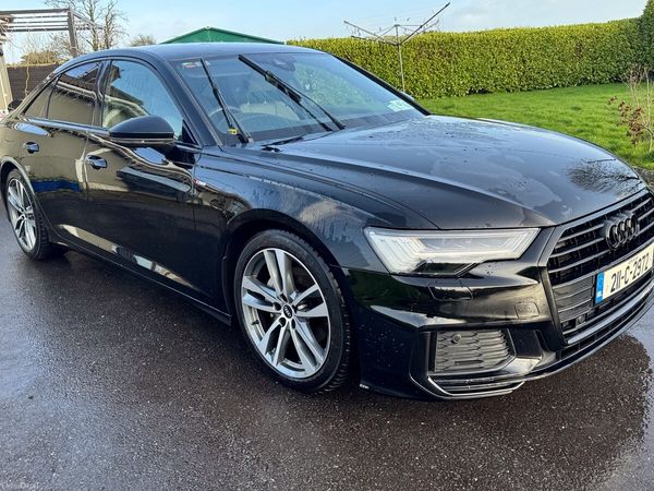 Audi A6 Saloon, Diesel, 2021, Black