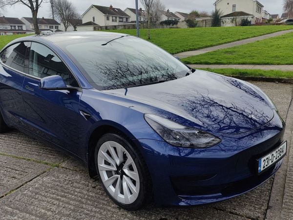 Tesla Model 3 Saloon, Electric, 2023, Blue