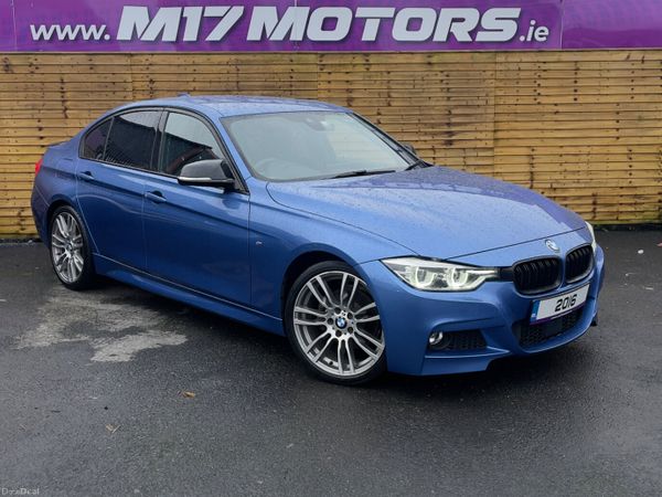 BMW 3-Series Saloon, Diesel, 2016, Blue