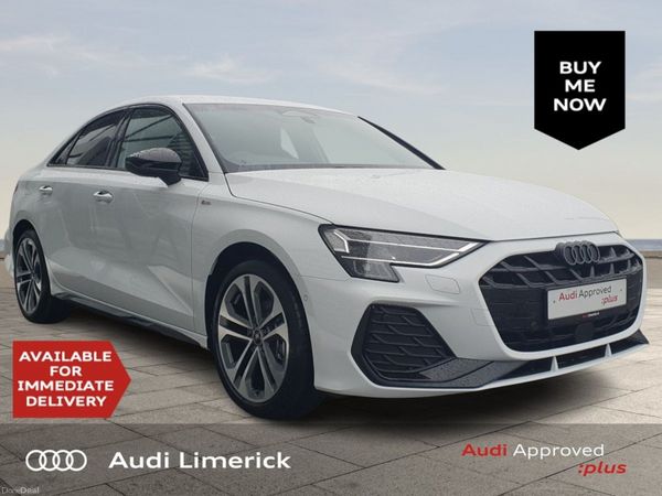 Audi A3 Saloon, Petrol, 2026, White