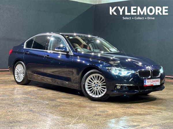 BMW 3-Series Saloon, Petrol Hybrid, 2016, Blue