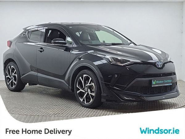 Toyota C-HR SUV, Petrol Hybrid, 2020, Black