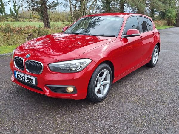 BMW 1-Series Hatchback, Diesel, 2016, Red