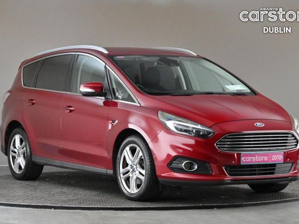 Ford S-Max MPV, Diesel, 2018, Red