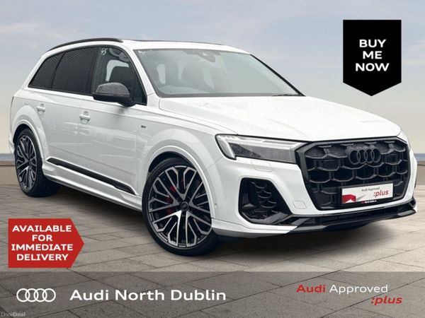 Audi Q7 SUV, Petrol Plug-in Hybrid, 2026, White