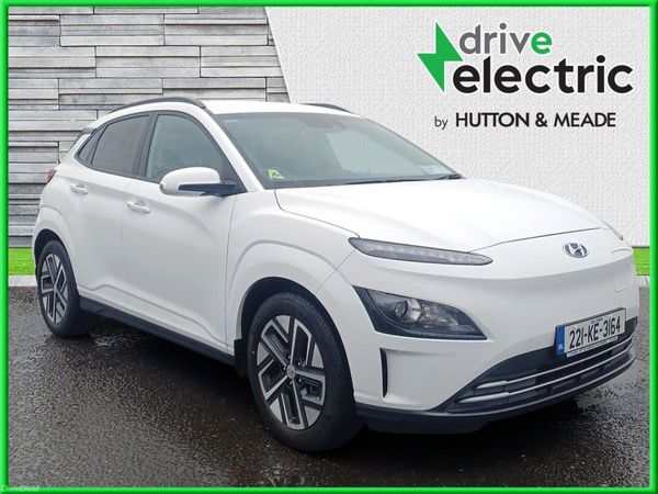 Hyundai KONA SUV, Electric, 2022, White