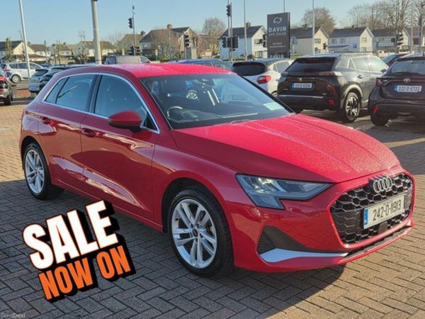 Audi A3 Hatchback, Petrol, 2024, Red