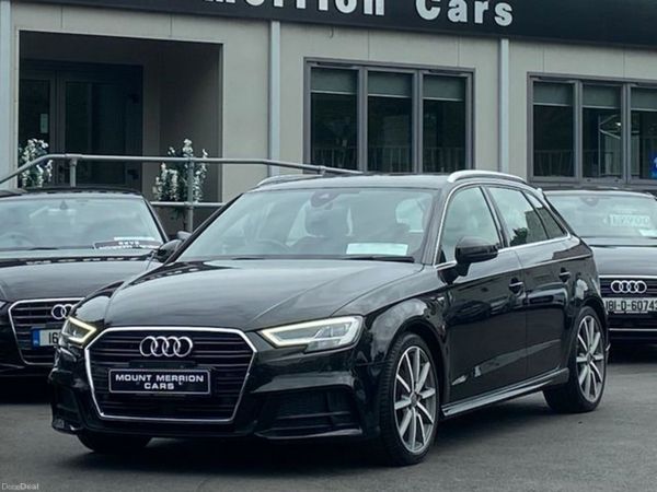 Audi A3 Hatchback, Petrol, 2018, Black