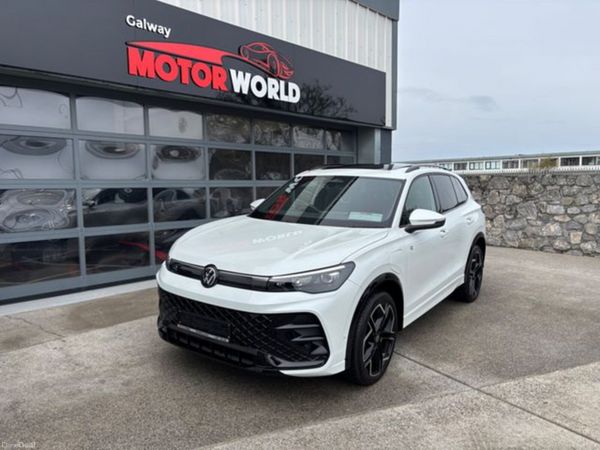 Volkswagen Tiguan SUV, Petrol Plug-in Hybrid, 2025, White