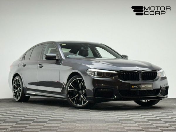 BMW 5-Series Saloon, Petrol Plug-in Hybrid, 2019, Grey