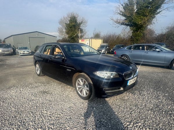 BMW 5-Series Estate, Diesel, 2015, Blue