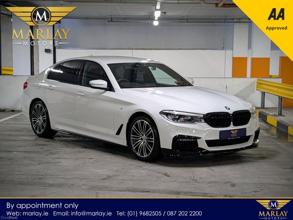 BMW 5-Series Saloon, Diesel, 2020, White