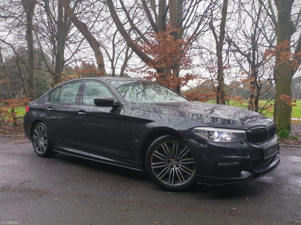 BMW 5-Series Saloon, Petrol Plug-in Hybrid, 2017, Black