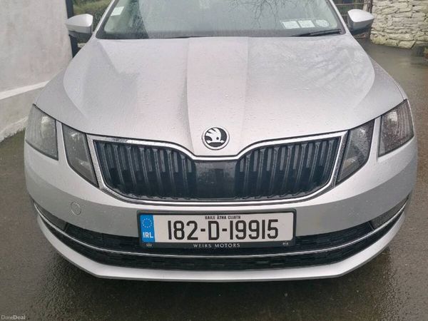Skoda Octavia Estate, Diesel, 2018, Grey