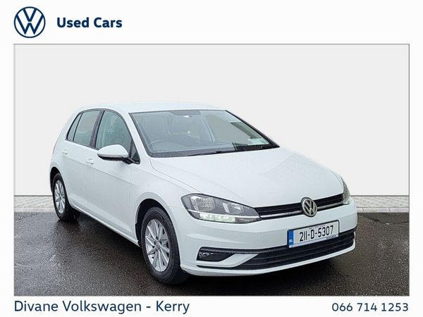 Volkswagen Golf Estate, Diesel, 2021, White