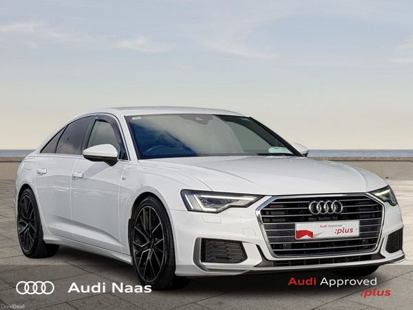 Audi A6 Saloon, Diesel, 2020, White
