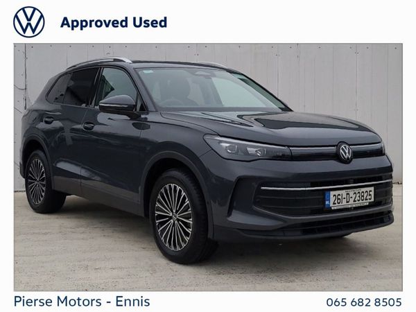 Volkswagen Tiguan SUV, Petrol Plug-in Hybrid, 2026, Grey