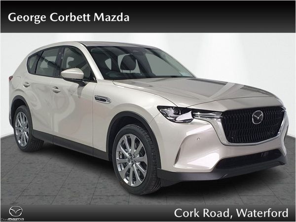 Mazda CX-60 SUV, Petrol Hybrid, 2026, Silver
