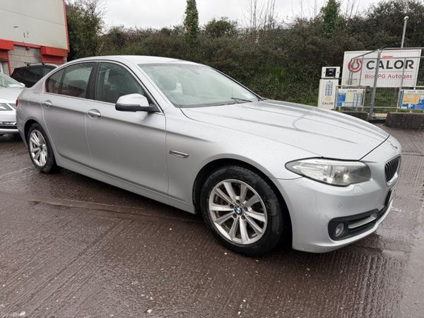 BMW 5-Series Saloon, Diesel, 2015, Silver
