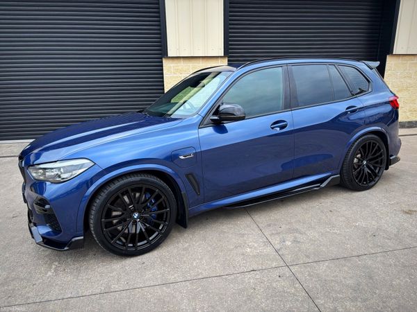 BMW X5 SUV, Petrol Hybrid, 2022, Blue