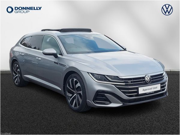 Volkswagen Arteon Estate, Petrol Hybrid, 2022, Silver
