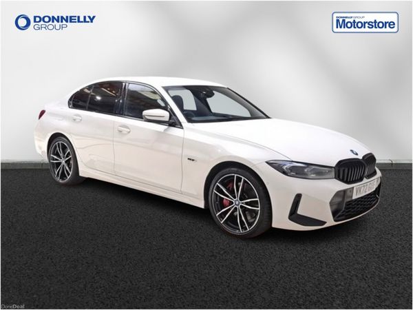 BMW 3-Series Saloon, Petrol Hybrid, 2022, White
