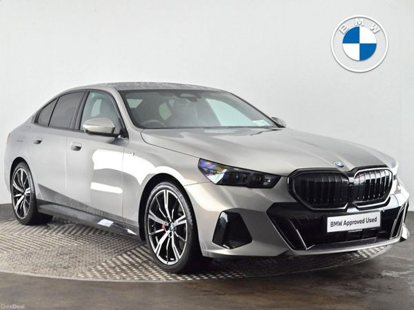 BMW 5-Series Saloon, Petrol, 2024, Grey