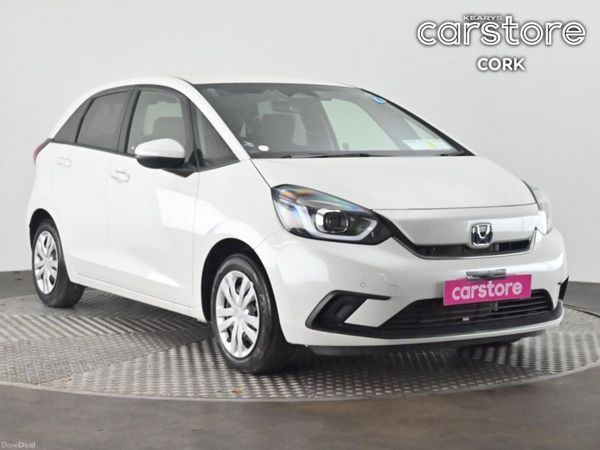 Honda Fit Hatchback, Petrol Hybrid, 2022, White